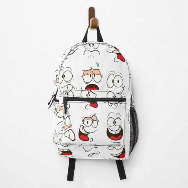 Item preview, Retro Cartoon Expressions Pattern - Funny Comic Faces designed and sold by gokhanuzen.