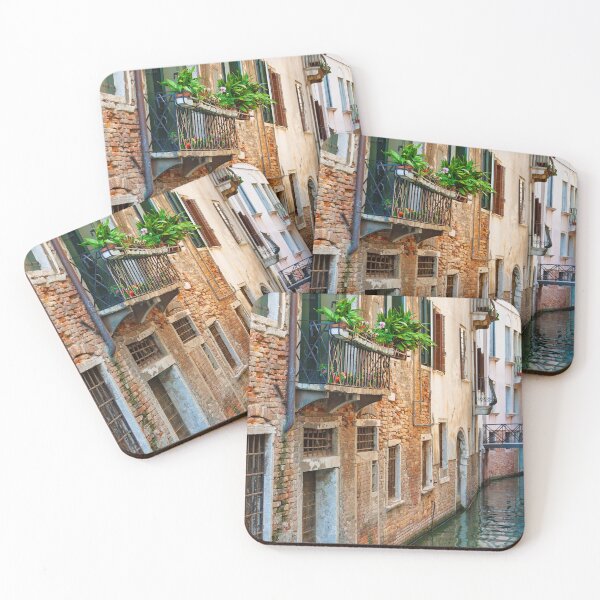 Item preview, Venetian Canal with Rustic Buildings designed and sold by Gerard Fornarotto.