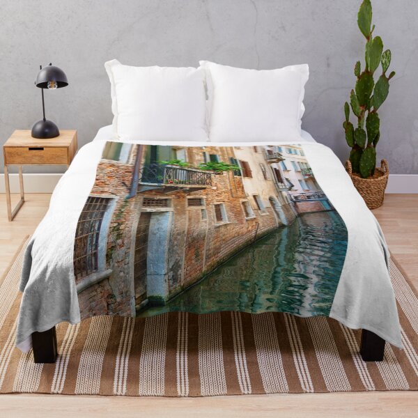 Item preview, Venetian Canal with Rustic Buildings designed and sold by Gerard Fornarotto.