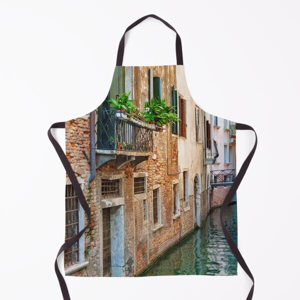 Item preview, Venetian Canal with Rustic Buildings designed and sold by Gerard Fornarotto.