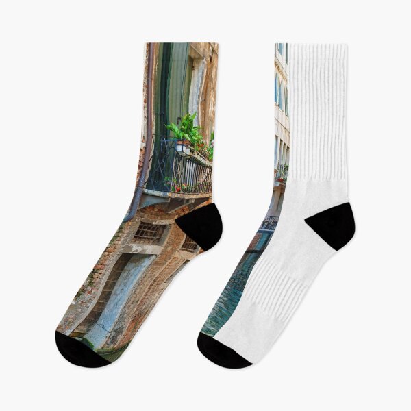 Item preview, Venetian Canal with Rustic Buildings designed and sold by Gerard Fornarotto.