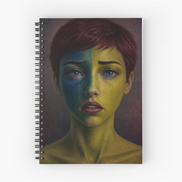 Item preview, Young woman with red hair designed and sold by cloude-vigal.