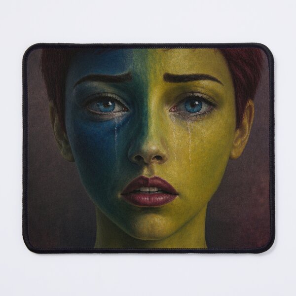 Item preview, Young woman with red hair designed and sold by cloude-vigal.