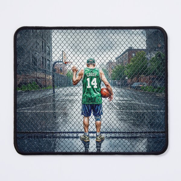 Artikelvorschau, Senior Man Basketball Player Portrait In Rain entworfen und verkauft von Home Decor Art.
