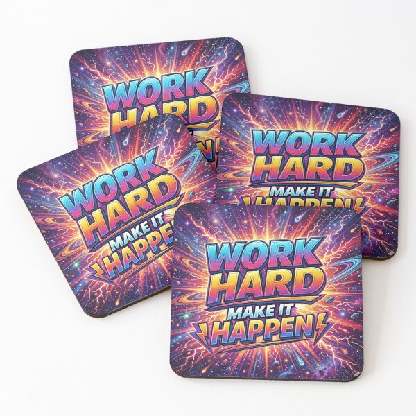 Item preview, Work Hard — Make It Happen designed and sold by ivodanivan.