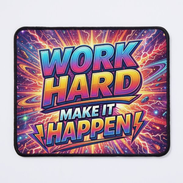 Item preview, Work Hard — Make It Happen designed and sold by ivodanivan.