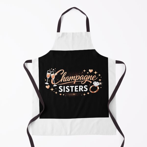 Item preview, Champagne Sisters - Rose Gold Glitter party design designed and sold by PicParadiz.