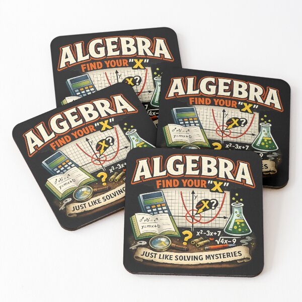Item preview, Algebra Find Your X - Funny Math Teacher designed and sold by SidTastic .