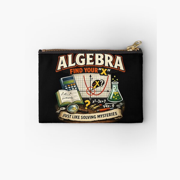 Item preview, Algebra Find Your X - Funny Math Teacher designed and sold by SidTastic .