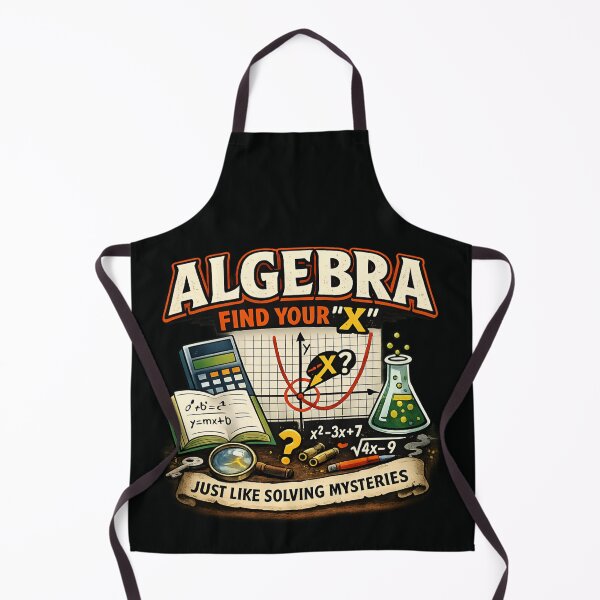 Item preview, Algebra Find Your X - Funny Math Teacher designed and sold by SidTastic .