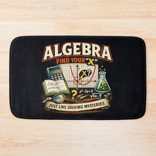 Item preview, Algebra Find Your X - Funny Math Teacher designed and sold by SidTastic .