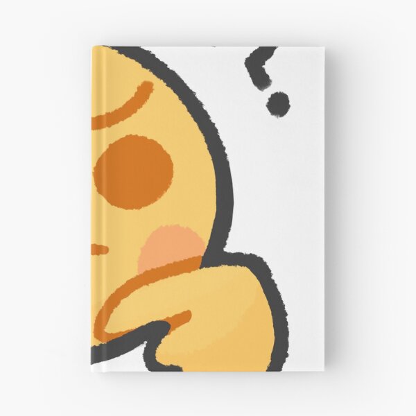 Item preview, Cute Thinking Emoji Confused Sticker Doodle designed and sold by B.A Design.
