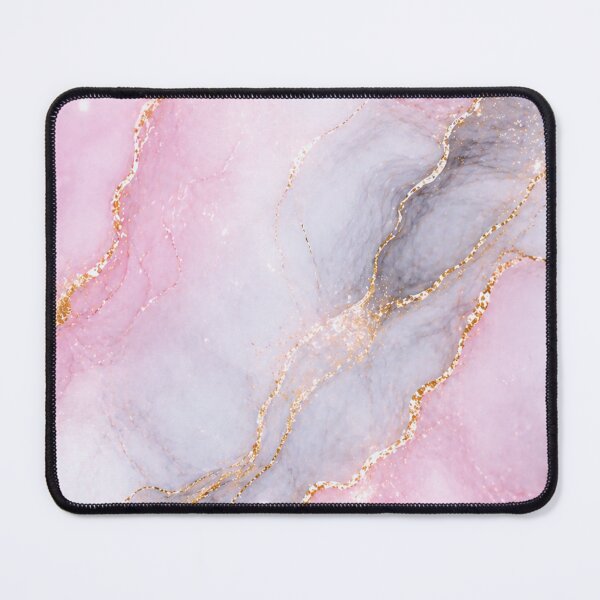Item preview, Pink Grey Marble With Gold Veins Design  designed and sold by IntelliMindDesigns.