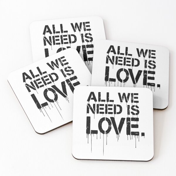 Item preview, Copy of All We Need Is Love - Stencil Graffiti designed and sold by LIF3 IS A DREAM.