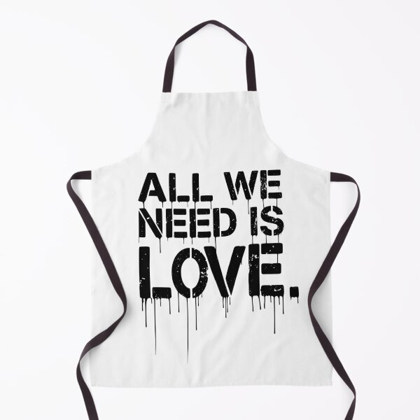 Item preview, All We Need Is Love B - Graffiti Stencil designed and sold by LIF3 IS A DREAM.