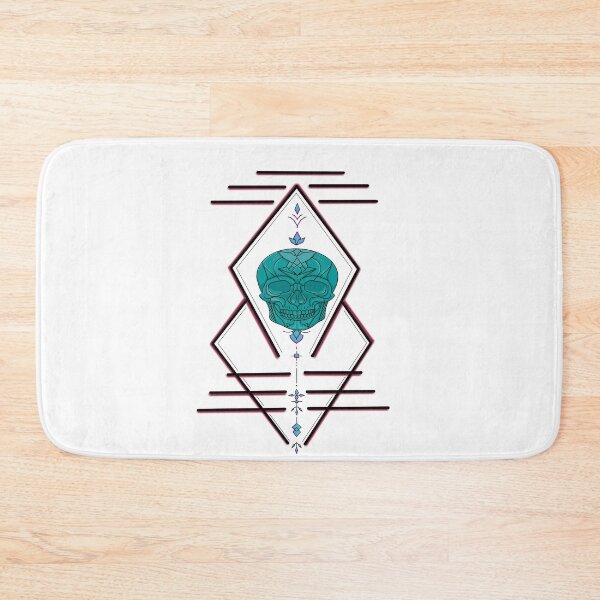 Item preview, Geometric skull designed and sold by LS Design Lab.