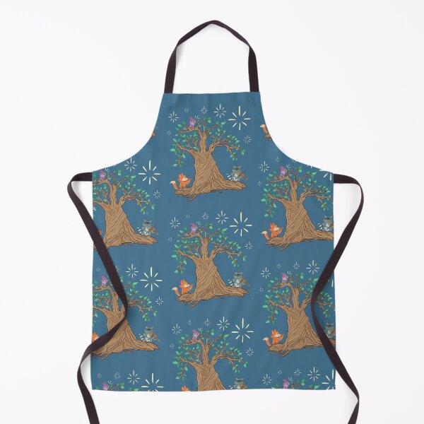 Item preview, The Band — Fox Raccoon and Bird Playing Music in a Tree Folk Art Illustration designed and sold by Whimsy Moth .
