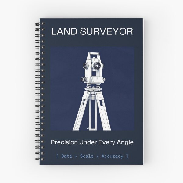 Artikelvorschau, Land Surveyor Technical Drawing Blueprint Retro Art entworfen und verkauft von Astro Technical.