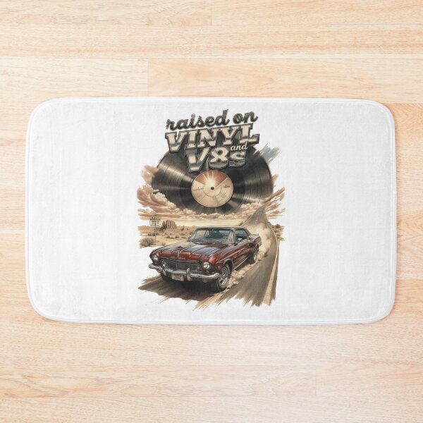 Item preview, Raised On Vinyl and V8s designed and sold by Millsoft.