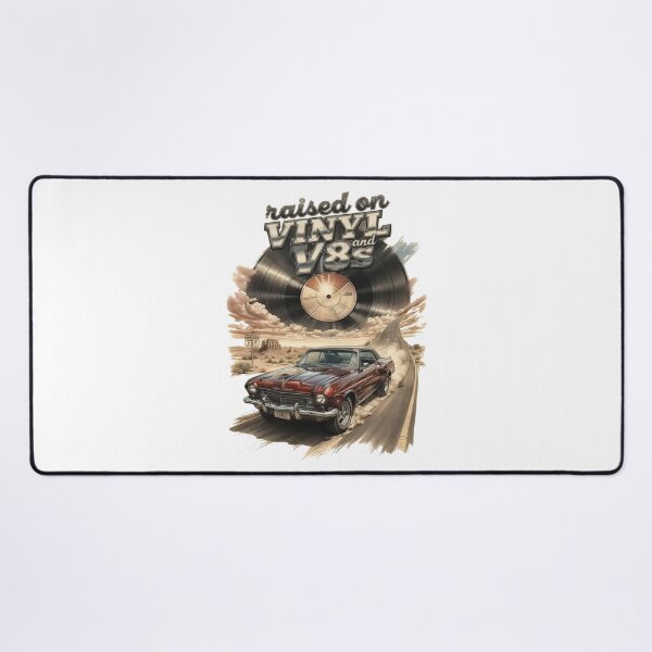 Item preview, Raised On Vinyl and V8s designed and sold by Millsoft.
