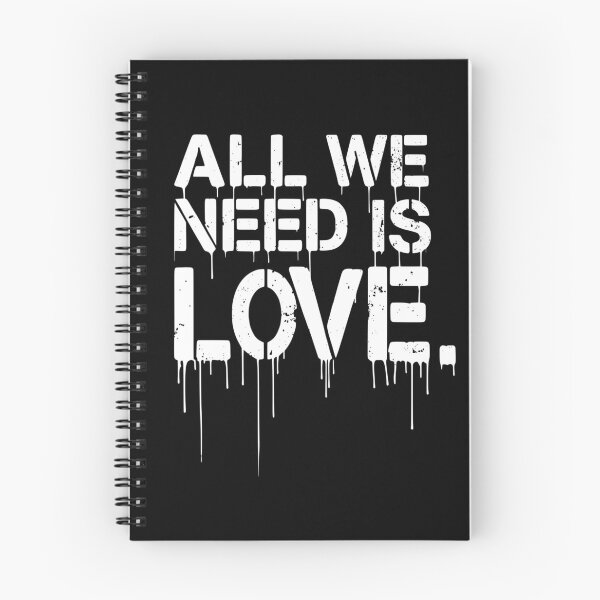 Item preview, All We Need Is Love - Stencil Graffiti designed and sold by LIF3 IS A DREAM.