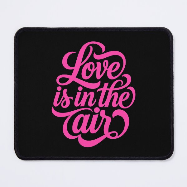 Item preview, Love is in the Air Romantic Script Design designed and sold by AntiqueImages.