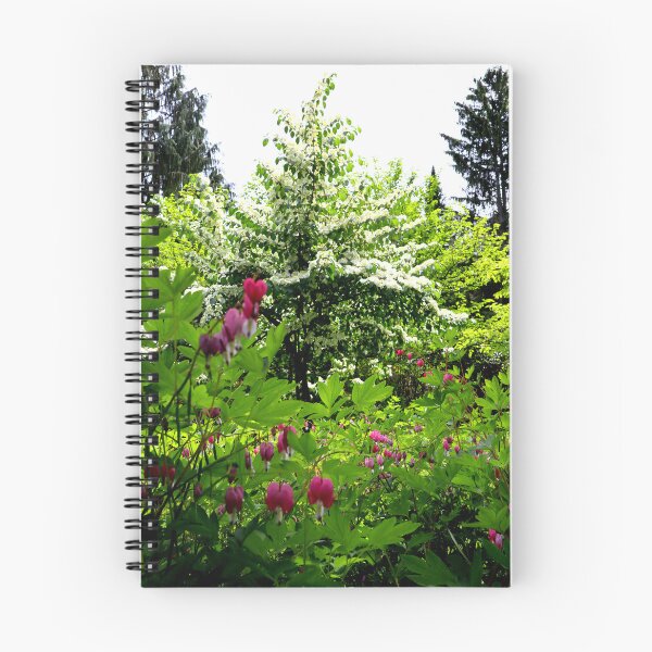 Item preview, Spring Scene Including Bleeding Hearts designed and sold by BostonArcImage.