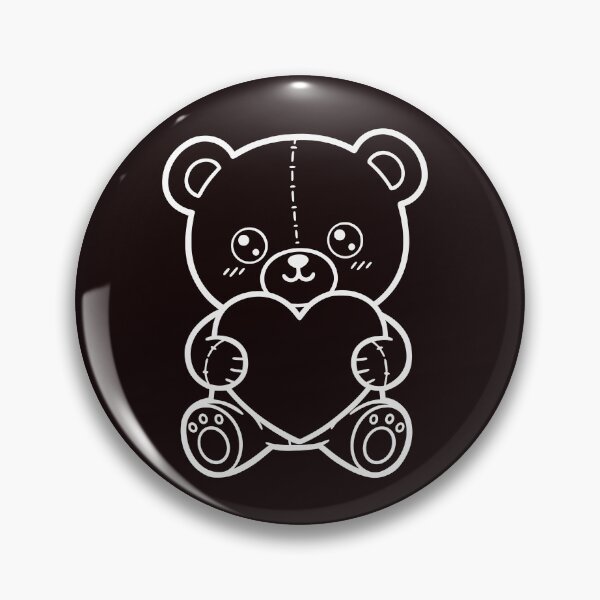 Item preview, Cute Teddy Bear Holding Heart Kawaii Design designed and sold by ArtPer-design.