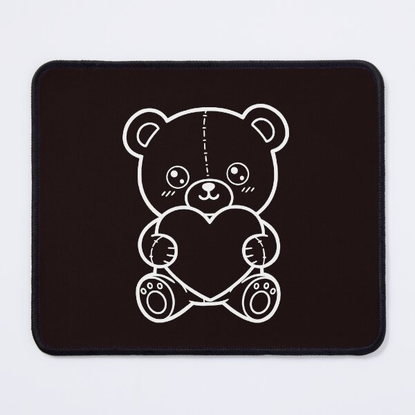 Item preview, Cute Teddy Bear Holding Heart Kawaii Design designed and sold by ArtPer-design.