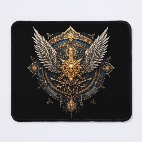 Item preview, The Golden Compass of Destiny and the Wings of Eternity designed and sold by KunstGeist.