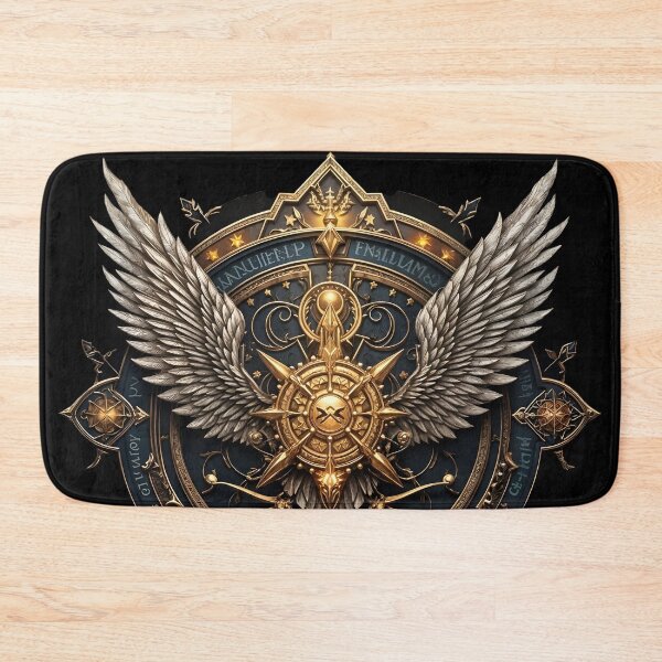 Item preview, The Golden Compass of Destiny and the Wings of Eternity designed and sold by KunstGeist.