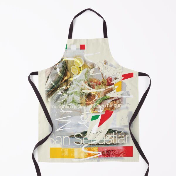 Item preview, San Sebastián Gastronomy Collage Poster designed and sold by Lifer Art and Design.