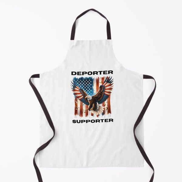 Item preview, Deporter Supporter - American Eagle and American Flag designed and sold by WigOutlet.
