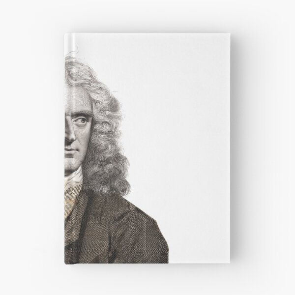 Item preview, Isaac Newton – Science Collage Portrait Art Print | Physics Gravity Mathematics Poster designed and sold by OzzFrequency.