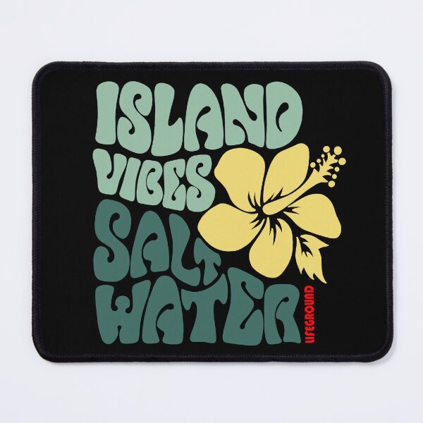 Item preview, Vintage Island Vibes Hibiscus - Retro Salt Water Surf designed and sold by Alien-Theory.