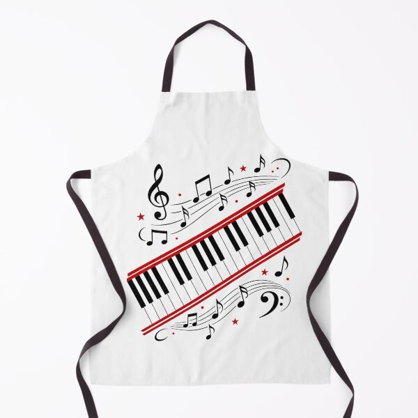 Item preview, Piano Keyboard Retro Music Teacher Recital Player Design designed and sold by FreshVibe Prints.