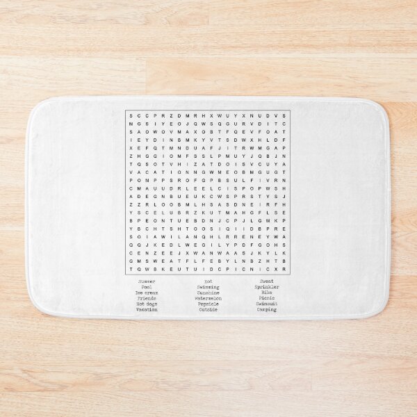 Item preview, Word search puzzle in English designed and sold by NF Designs Studio DTF.