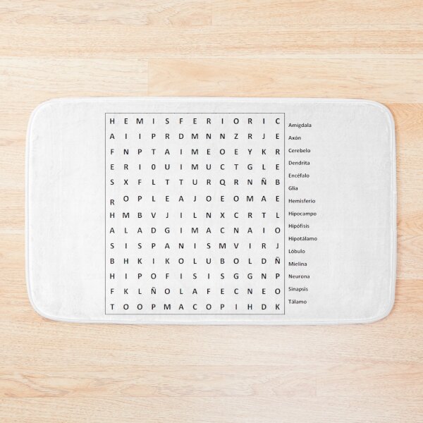 Item preview, Word search in Spanish designed and sold by NF Designs Studio DTF.