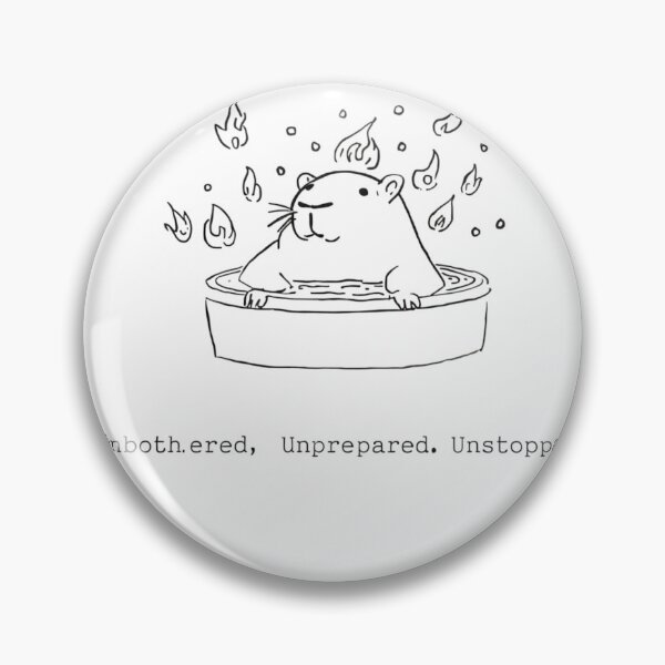 Item preview, Exhausted Spirit Animal : Capybara designed and sold by Ranasko.