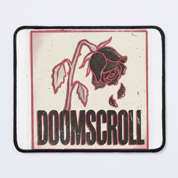 Item preview, Doomscroll Rose Sticker designed and sold by Imaginarium of Chaos falcon88 .