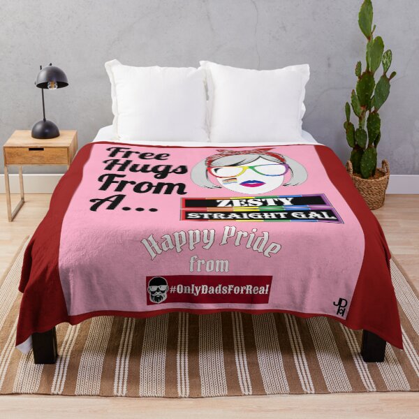 Item preview, Free Hugs Zesty Straight Gal (Pink) *More Colors Available in Collection designed and sold by OnlyDadsForReal.