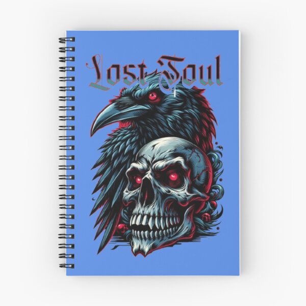 Item preview, Lost Soul Raven Skull designed and sold by WAKYSHOP.