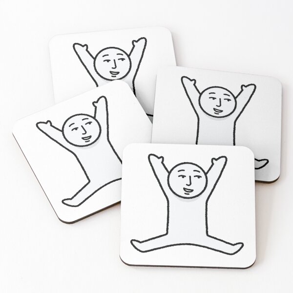 Item preview, Happy Smug Face Cartoon Character designed and sold by B.A Design.