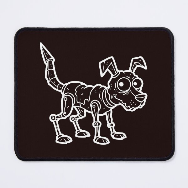 Item preview, Funny Robot Dog Cartoon Design designed and sold by ArtPer-design.
