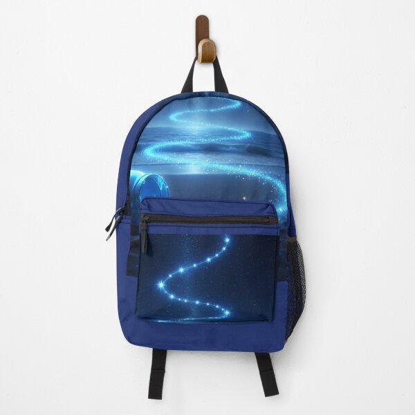 Item preview, Magical Night Reflected in Luminous Blue Paint designed and sold by Azurart2.