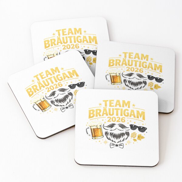 Item preview, Team Groom 2026 - Matte Gold Beer and Beard Edition designed and sold by PicParadiz.