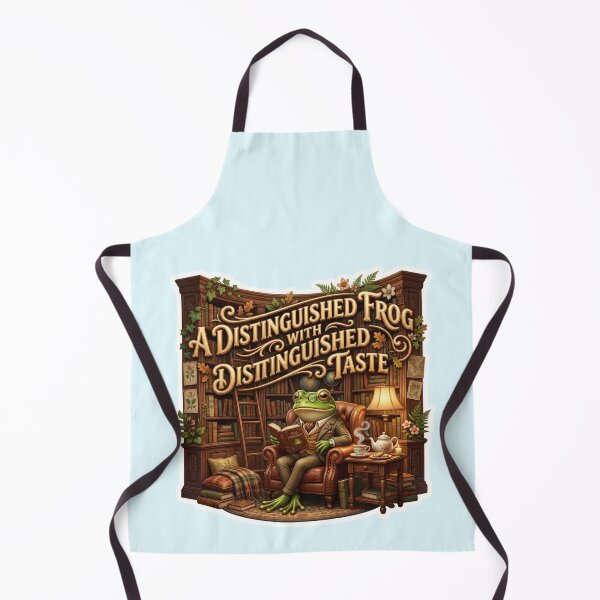 Item preview,  Title: Distinguished Frog With Distinguished Taste Books designed and sold by pradeepvisuals.