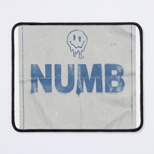 Item preview, Numb Smiley Sticker designed and sold by Imaginarium of Chaos falcon88 .