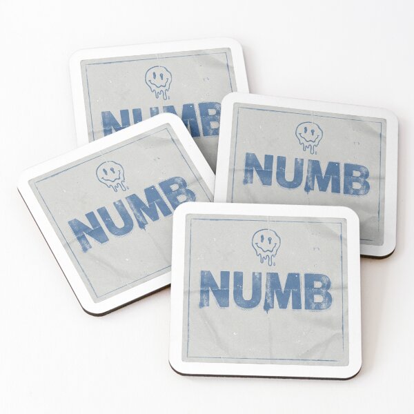 Item preview, Numb Smiley Sticker designed and sold by Imaginarium of Chaos falcon88 .