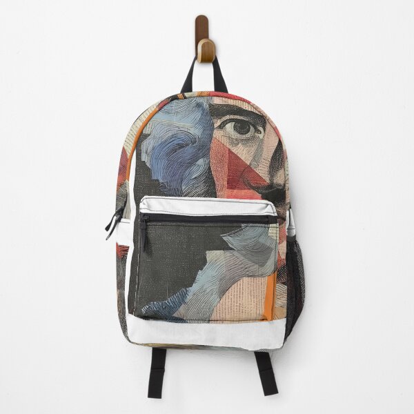 Item preview, Isaac Newton – Science Collage Portrait Art Print | Physics Gravity Mathematics Poster designed and sold by OzzFrequency.